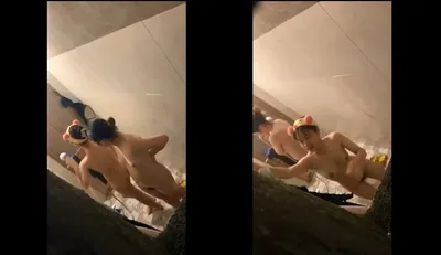 Quay lén hai nữ học sinh cạnh bên nhà tắm chung