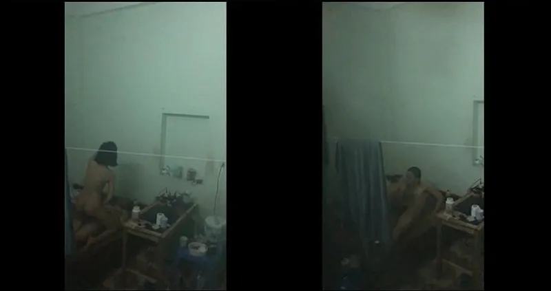 Quay lén em hàng xóm và em người yêu làm tình